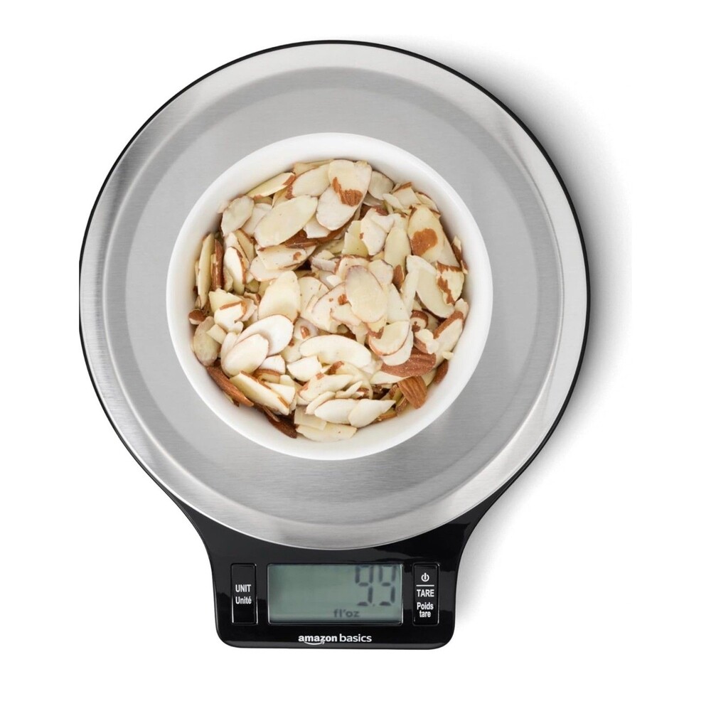 Amazon Basics Stainless Steel Digital Kitchen Food Scale